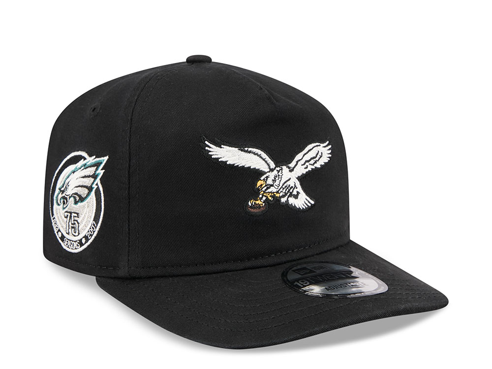 New Era Philadelphia Eagles 75 Seasons Championship Black Edition 19Twenty Snapback Cap