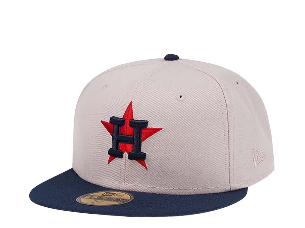 New Era Houston Astros Stone Two Tone Edition 59Fifty Fitted Hat
