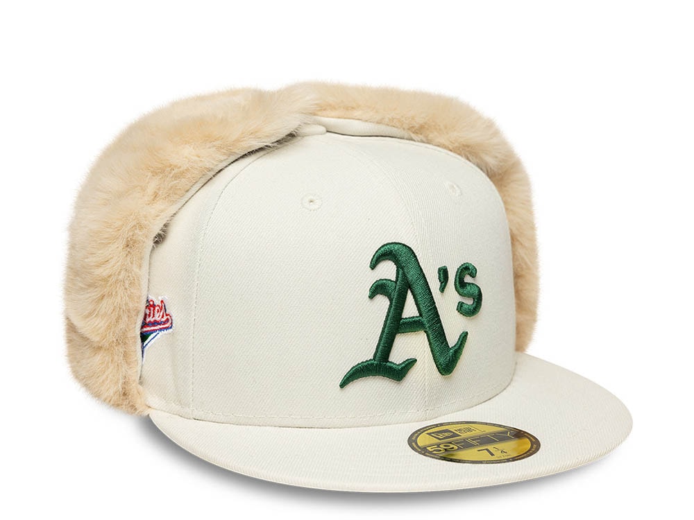 New Era Oakland Athletics World Series 1989 Ivory Prime Edition 59Fifty Dogear Fitted Cap