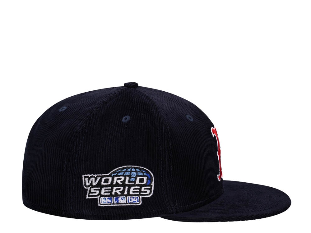 New Era Boston Red Sox World Series 2004 Throwback Cord Edition 59Fifty Fitted Hat