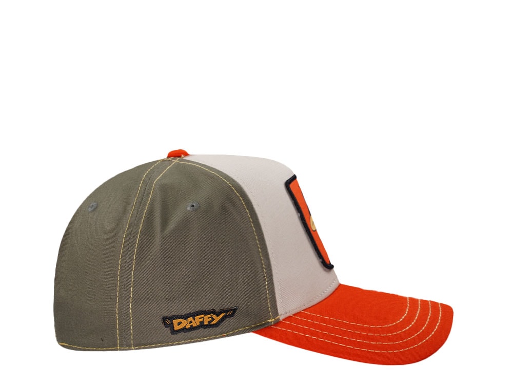 Capslab Looney Tunes Daffy Duck Two Tone Snapback Hat