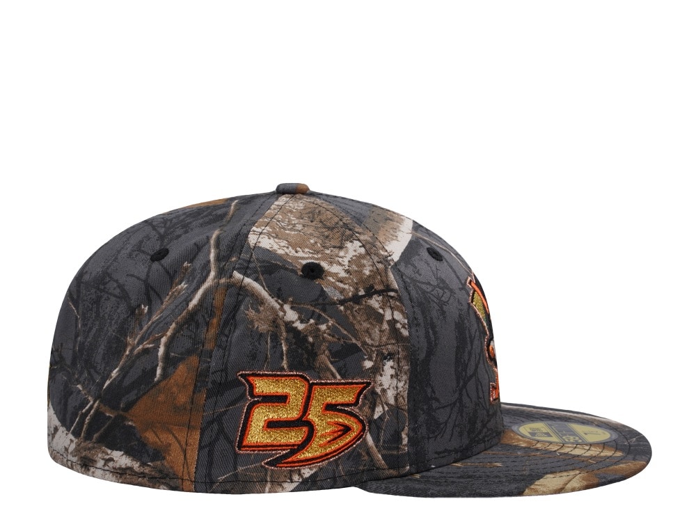 New Era Anaheim Ducks 25th Anniversary Realtree Prime Edition 59Fifty Fitted Cap
