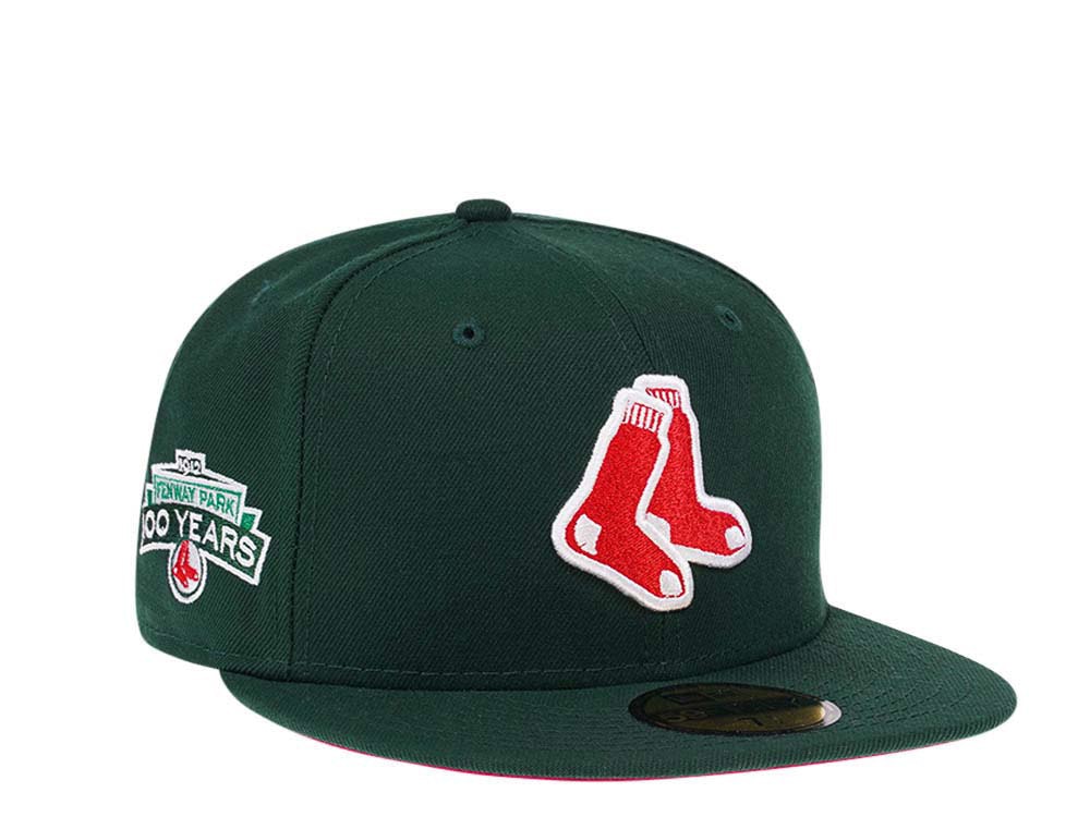 New Era Boston Red Sox 100 Years Fenway Park Green Prime Edition 59Fifty Fitted Hat