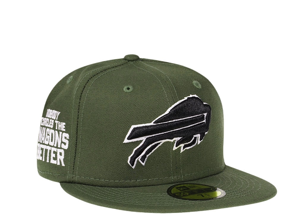 New Era Buffalo Bills Rifle Green Special Edition 59Fifty Fitted Hat