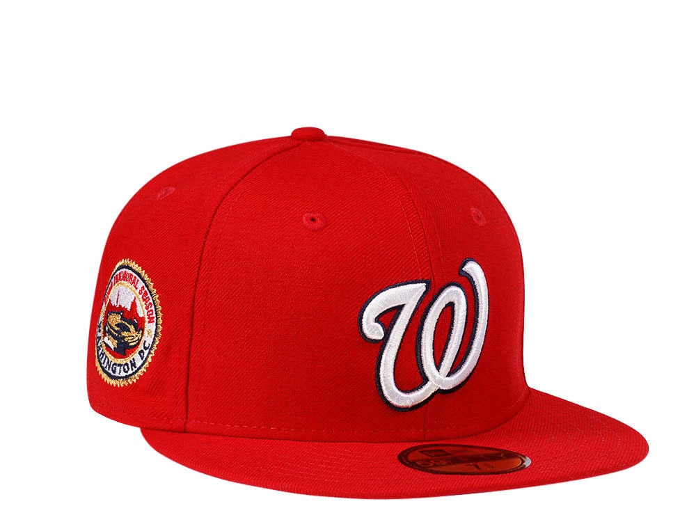 New Era Washington Nationals Inaugural Season 2008 Classic Edition 59Fifty Fitted Hat
