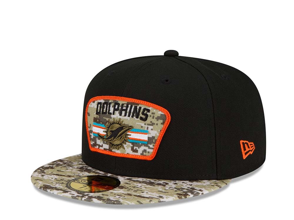 New Era Miami Dolphins Salute to Service 21 59Fifty Fitted Hat
