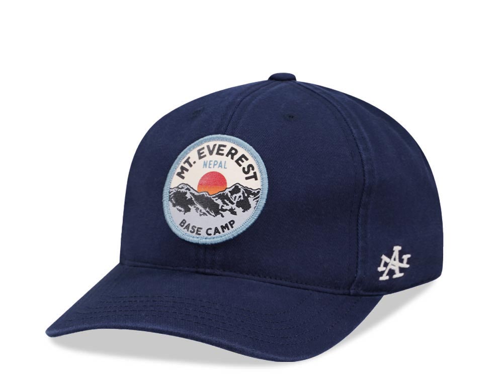American Needle Mount Everest Hepcat Navy  Strapback Hat