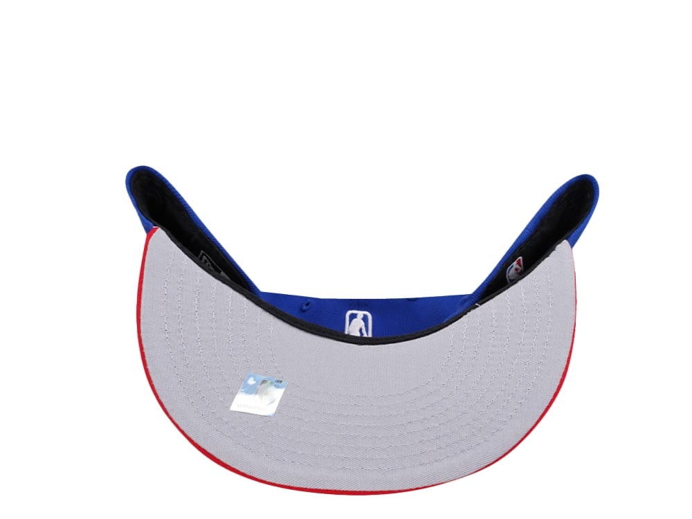 New Era Philadelphia 76ers Blue Red Two Tone Edition 9Fifty Snapback Hat