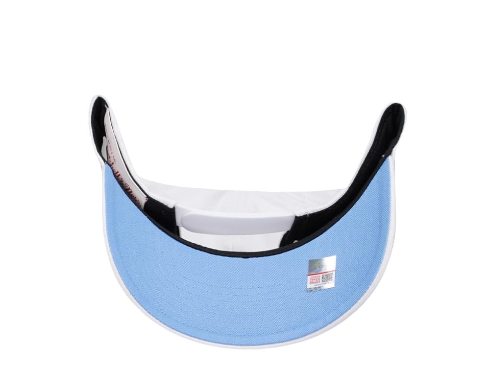 Mitchell & Ness University of North Carolina All in Pro White Snapback Hat