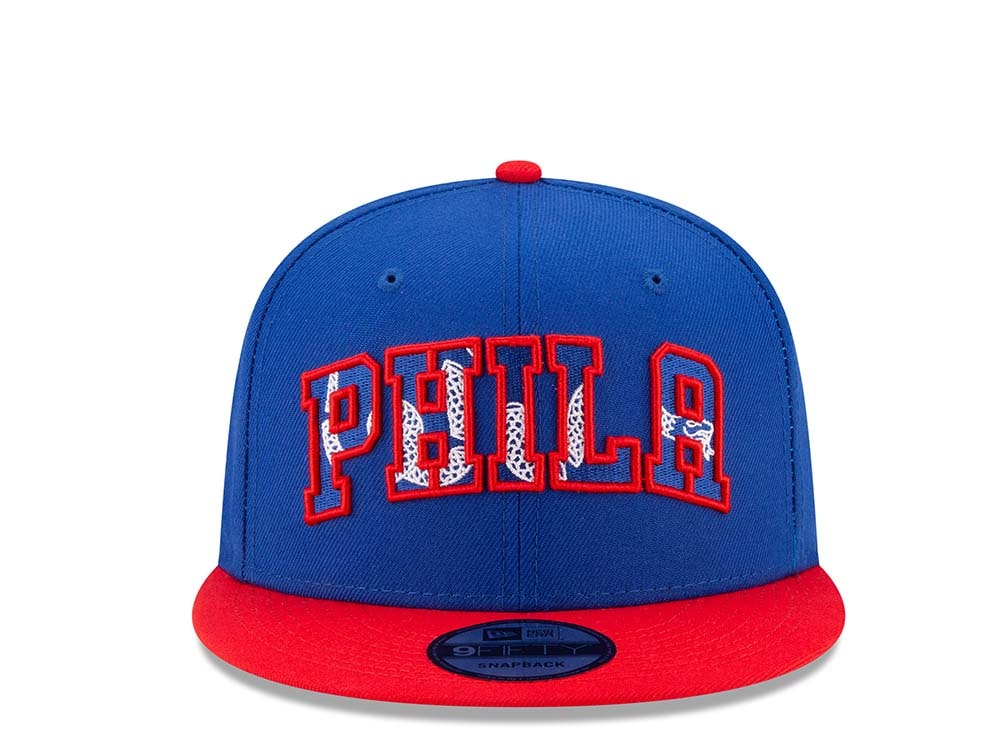 New Era Philadelphia 76ers NBA Draft 21 9Fifty Snapback Hat