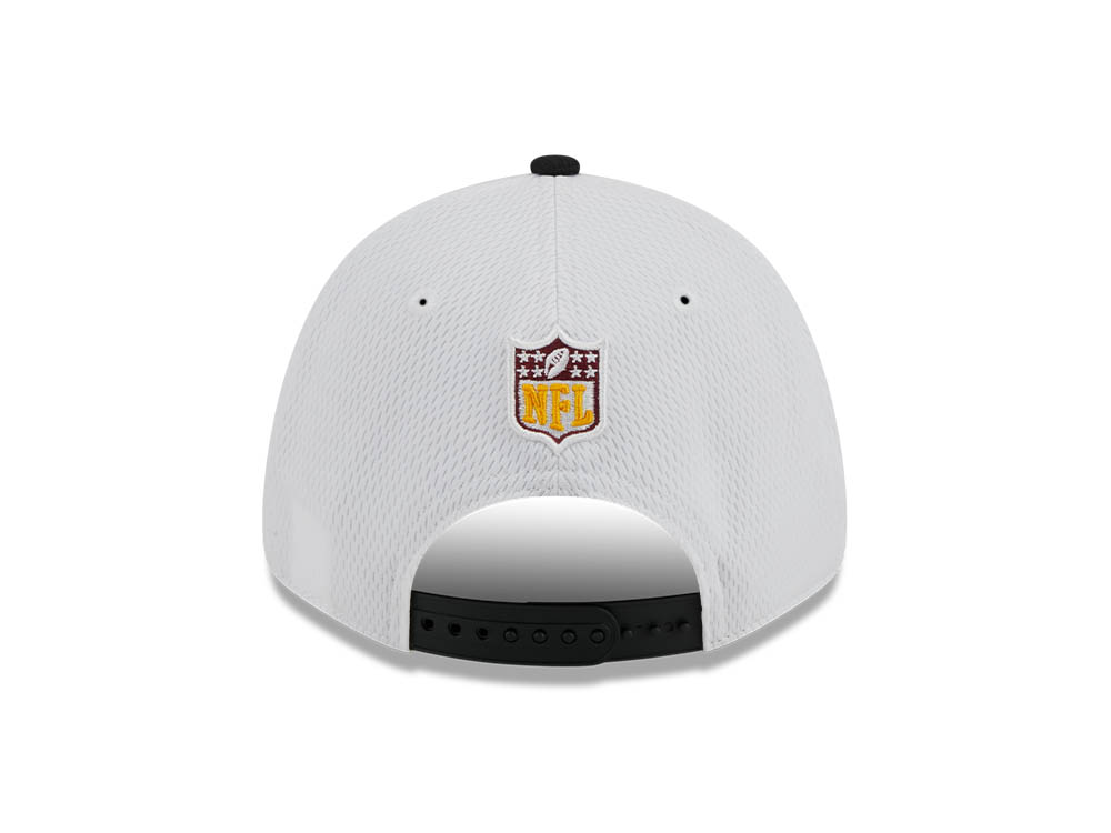 New Era Washington Commanders NFL Sideline 2023 Black White  9Forty Snapback Hat