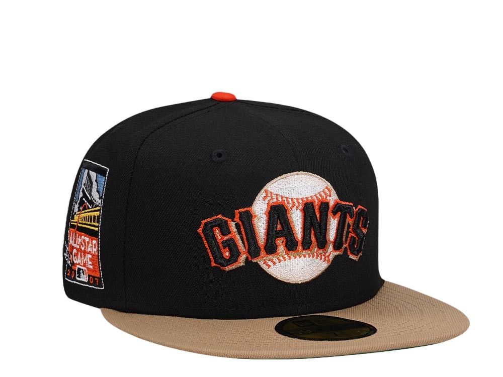 New Era San Francisco Giants All Star Game 2007 Prime Two Tone Throwback Edition 59Fifty Fitted Hat