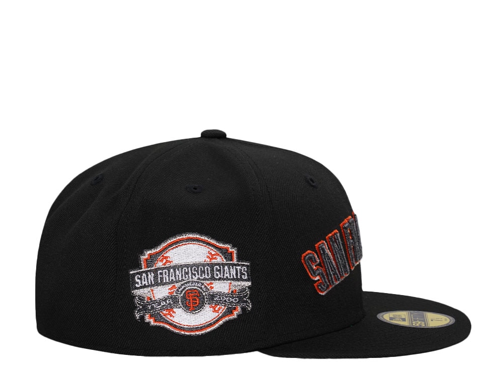 New Era San Francisco Giants Inaugural Year 2000 Metallic Throwback Edition 59Fifty Fitted Hat