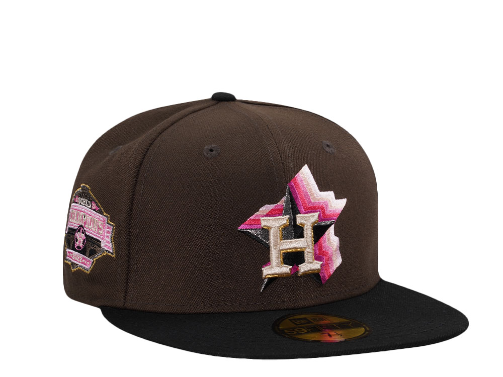 New Era Houston Astros World Series Champions 2022 Walnut Two Tone Edition 59Fifty Fitted Cap