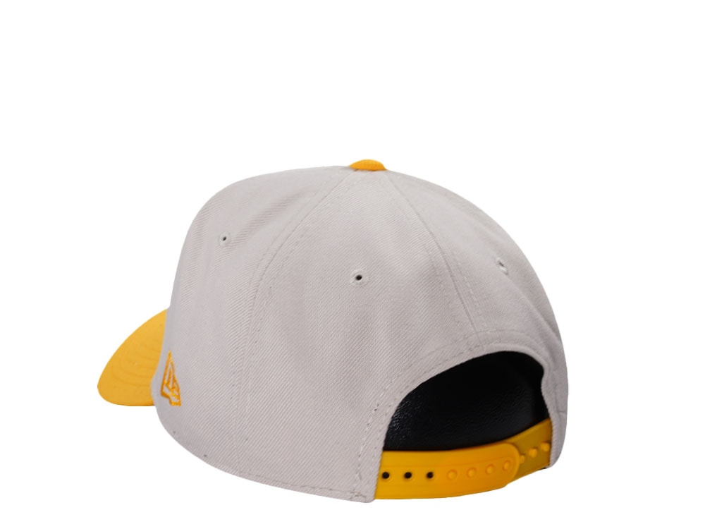 New Era Green Bay Packers Stone Two Tone 9Forty A Frame Snapback Hat