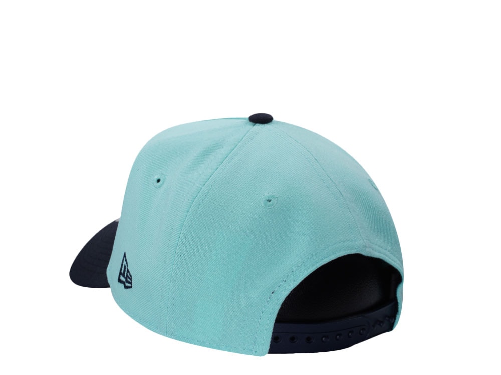 New Era Minnesota Wild NHL Hockey Tint Blue Two Tone Edition 9Forty A Frame Snapback Cap