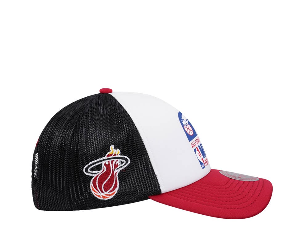 Mitchell & Ness Miami Heat All Star 1990 Party Time Trucker Snapback Hat