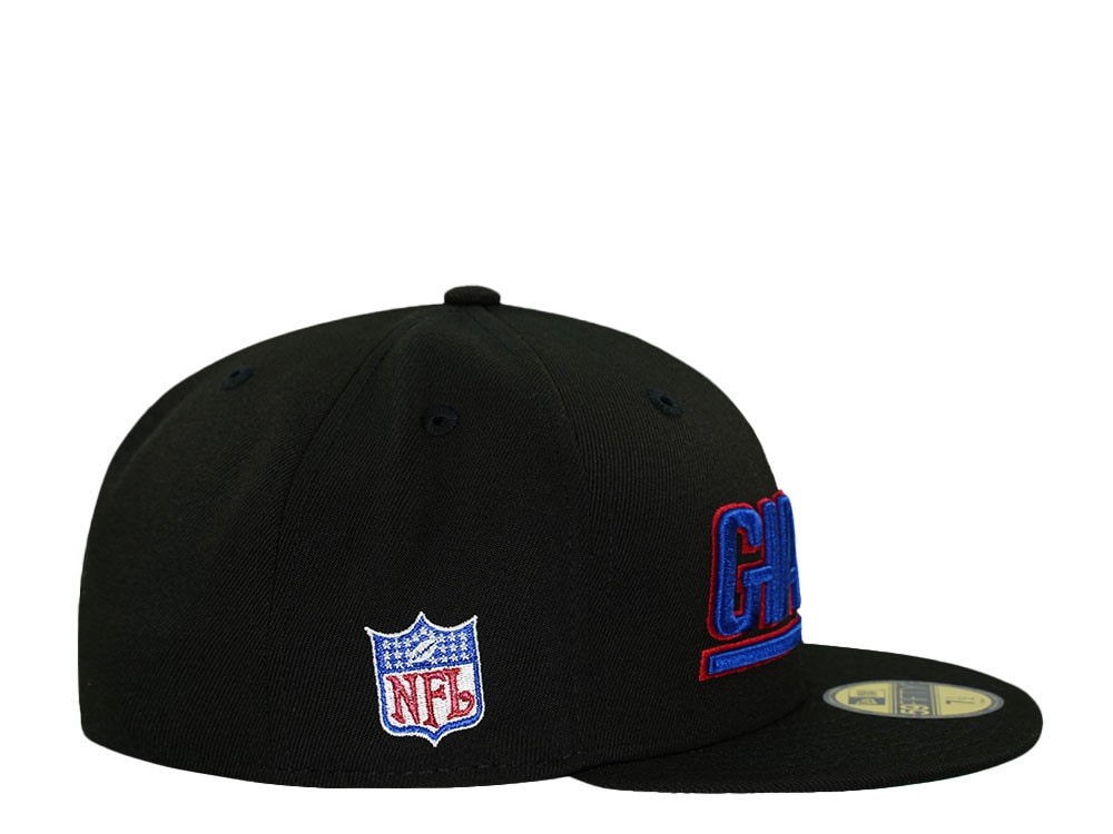 New Era New York Giants Black Throwback Prime Edition 59Fifty Fitted Hat