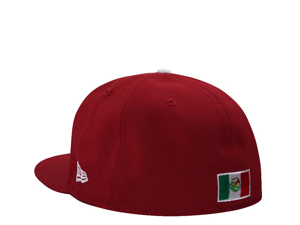 New Era Mexico Warrior Red Prime Edition 59Fifty Fitted Cap