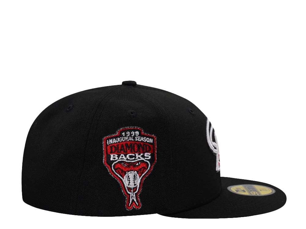 New Era Arizona Diamondbacks Inaugural Season 1998 Black Prime Edition 59Fifty Fitted Cap