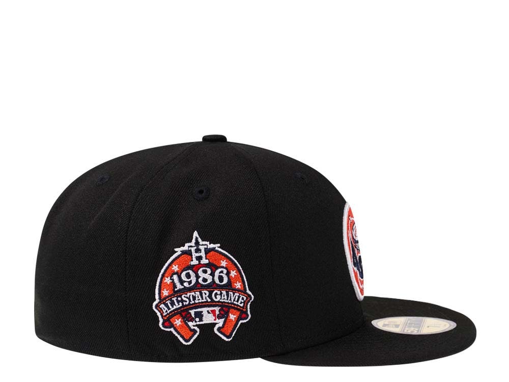New Era Houston Astros All Star Game 1986 Black Prime Edition 59Fifty Fitted Hat