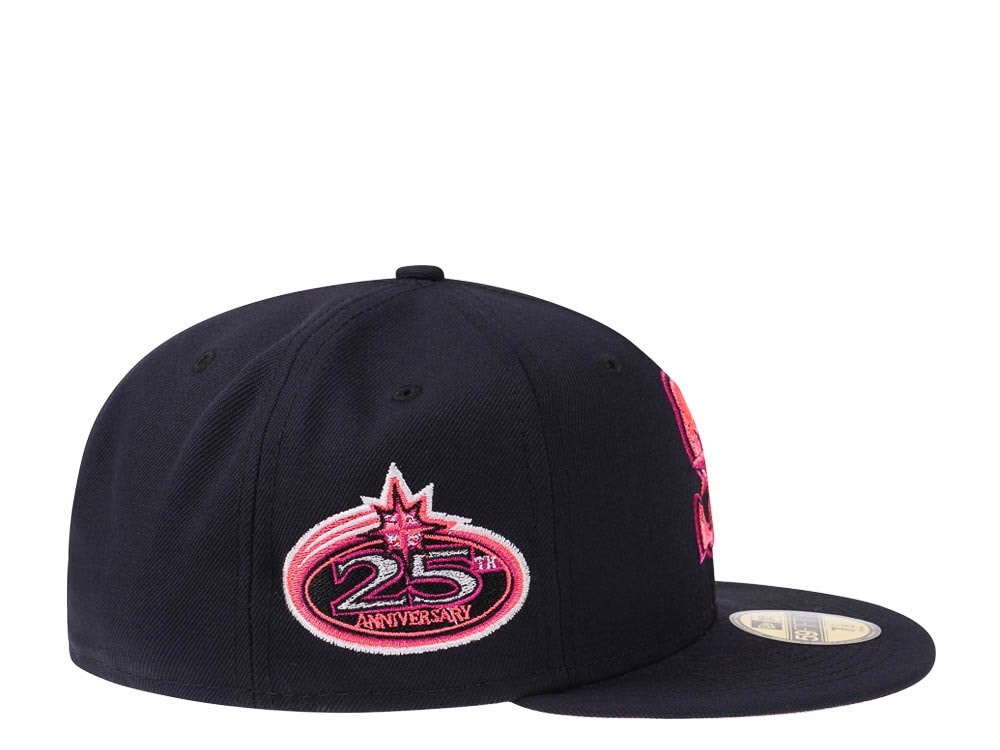 New Era Seattle Mariners 25th Anniversary Flashy Pink Edition 59Fifty Fitted Hat