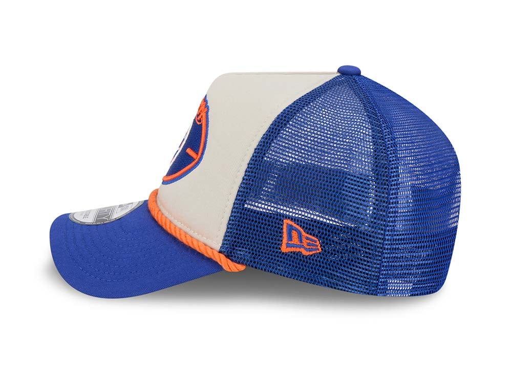 New Era Denver Broncos Sideline 2024 9Forty A Frame Trucker Snapback Hat