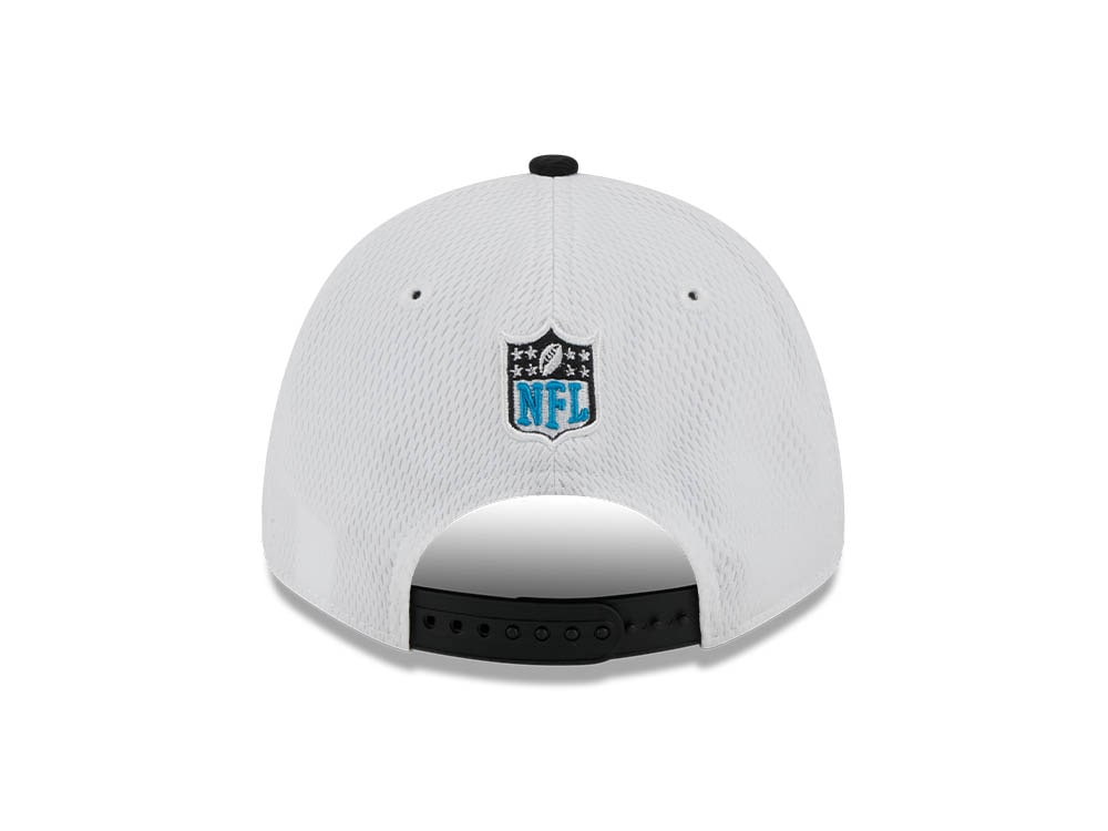 New Era Carolina Panthers NFL Sideline 2023 Black White  9Forty Snapback Hat