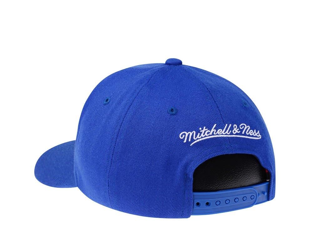 Mitchell & Ness Washington Bullets Team Ground Red Line Solid Flex Snapback Hat