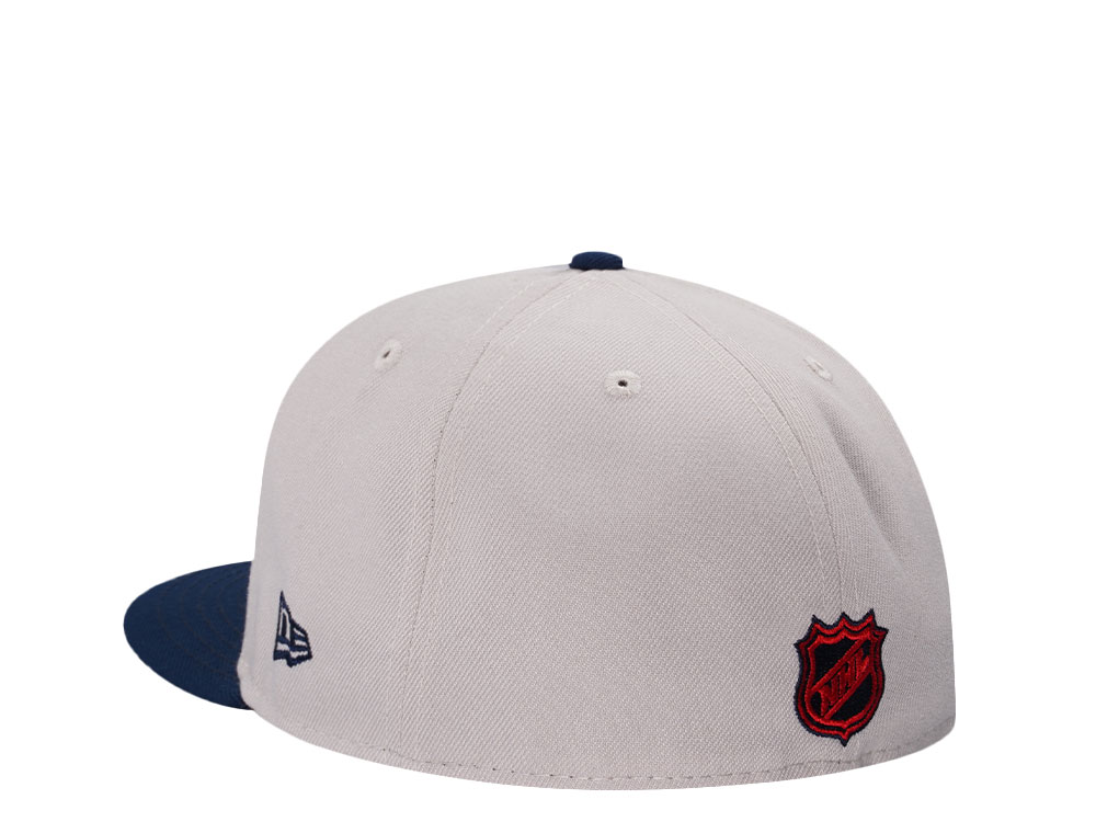 New Era New York Rangers 85th Anniversary Stone Two Tone Edition 59Fifty Fitted Hat