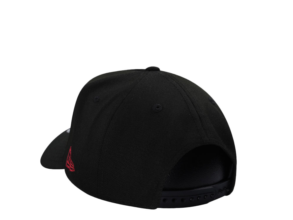 New Era AC Milan Black Metallic Edition 9Forty A Frame Snapback Hat