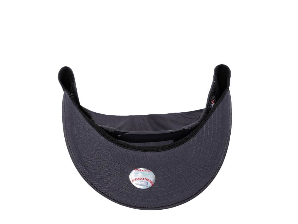 New Era Los Angeles Dodgers Gray on Gray 9Fifty Stretch Snapback Hat