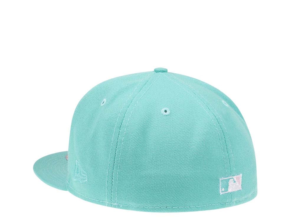 New Era Arizona Diamondbacks Inaugural Season 1998 Mint Pink Edition 59Fifty Fitted Hat