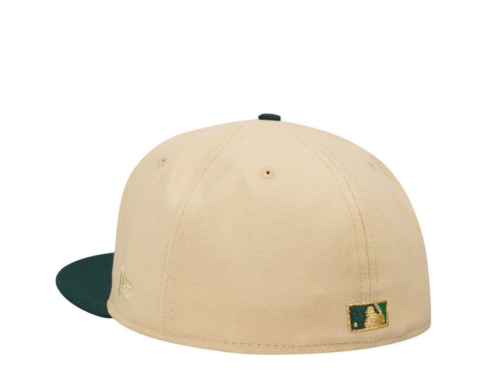 New Era Toronto Blue Jays 30th Anniversary Vegas Gold Two Tone Edition 59Fifty Fitted Hat