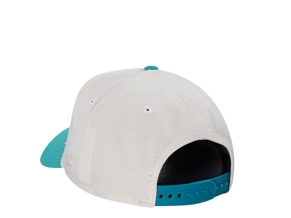 New Era Florida Marlins Inaugural Year 1993 Chrome Two Tone Edition 9Forty A Frame Snapback Hat