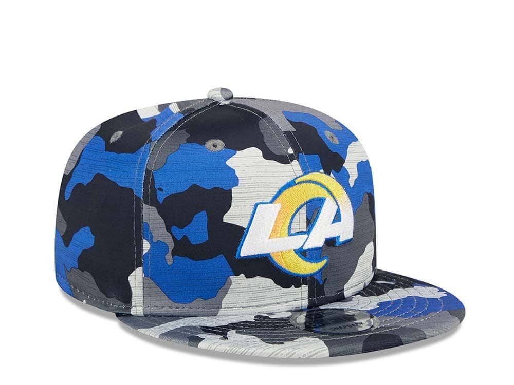 New Era Los Angeles Rams NFL Training Camp 22 Camo 9Fifty Snapback Hat