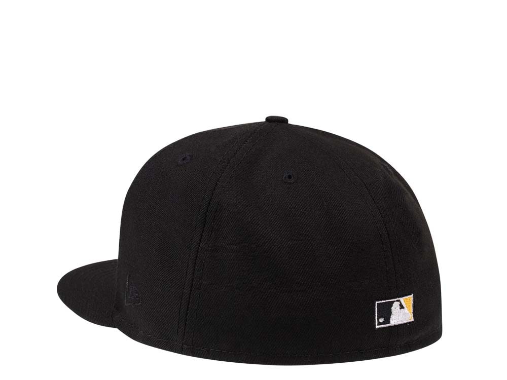 New Era Pittsburgh Pirates Black Classic Edition 59Fifty Fitted Hat