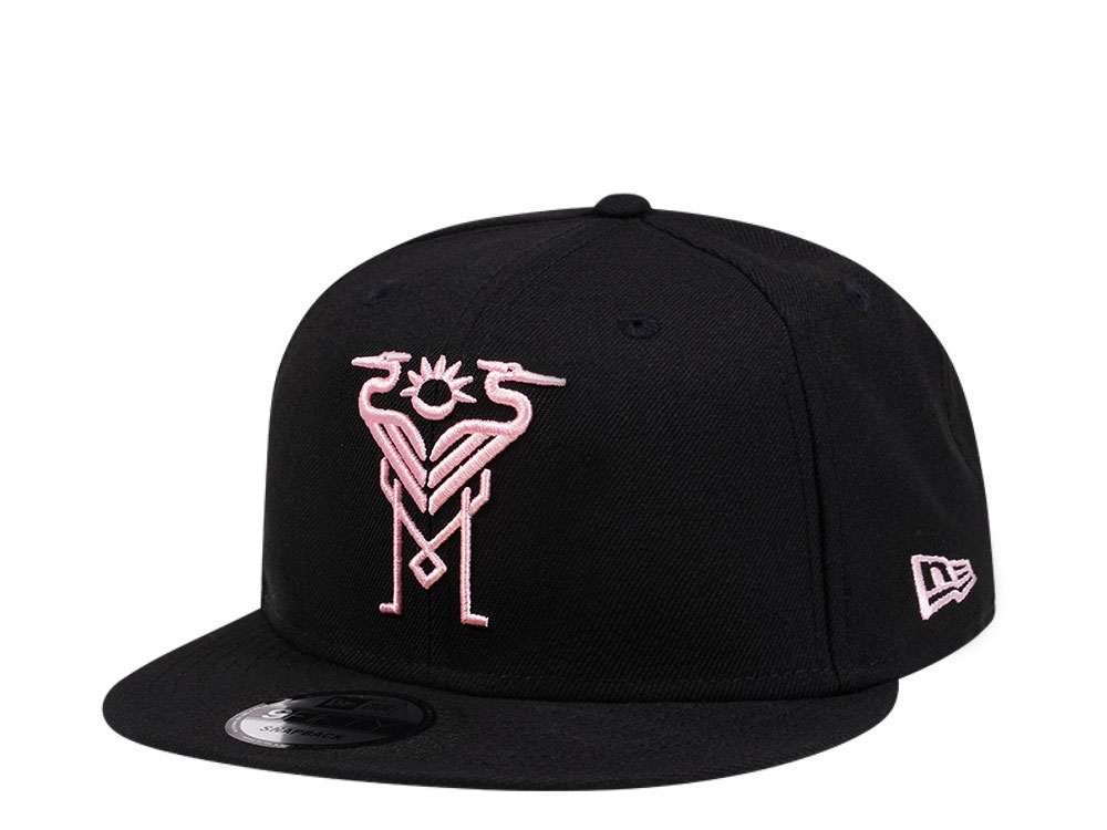 New Era Inter Miami FC Black Edition 9Fifty Snapback Hat
