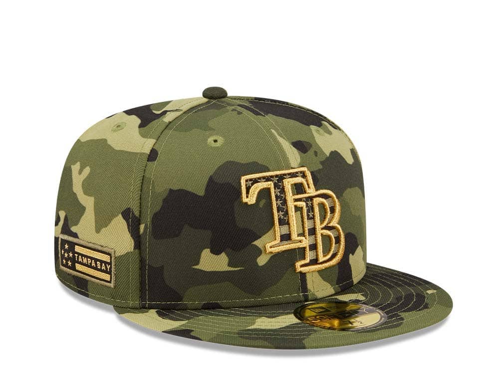 New Era Tampa Bay Rays Armed Forces Day 2022 59Fifty Fitted Hat