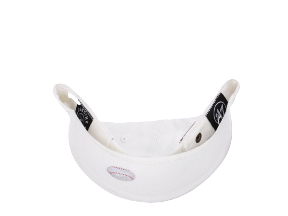 47Brand Chicago White Sox Classic White Clean up Snapback Hat