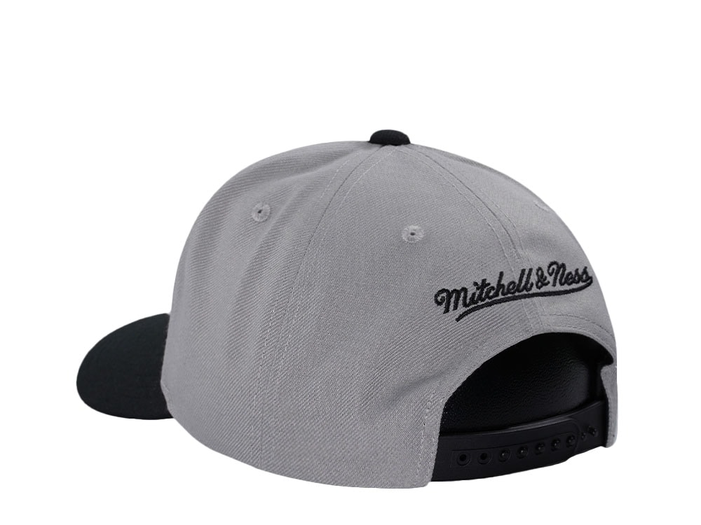 Mitchell & Ness Vegas Golden Knights Pro Crown Fit Gray Snapback Hat
