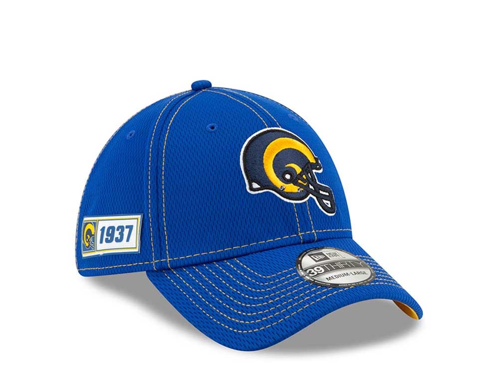 New Era Los Angeles Rams Road Old School 39Thirty Sideline Hat