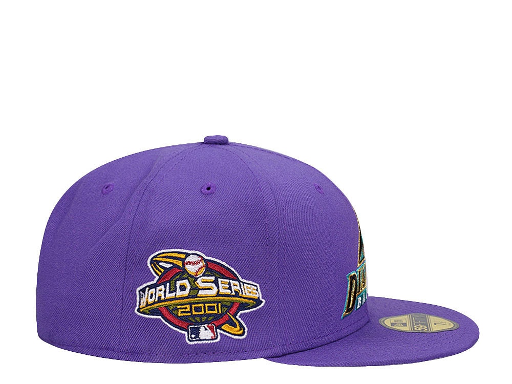 New Era Arizona Diamondbacks World Series 2001 Purple Edition 59Fifty Fitted Hat
