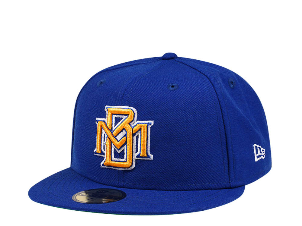 New Era Milwaukee Brewers Throwback Edition 59Fifty Fitted Hat