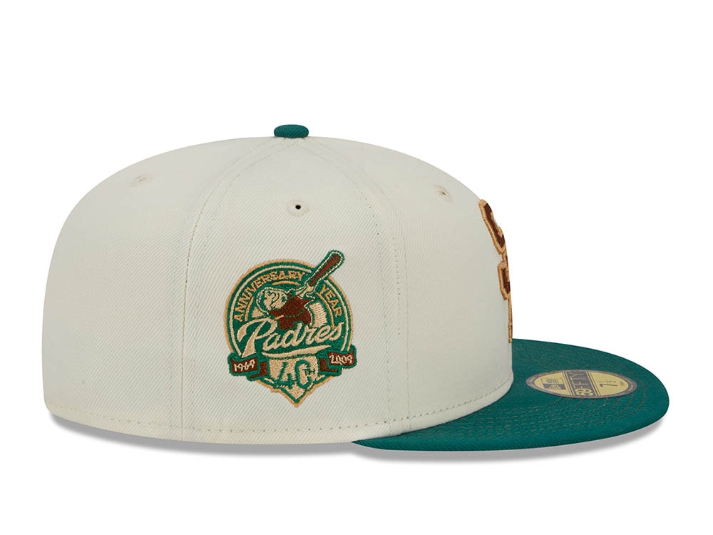 New Era San Diego Padres 40th Anniversary Stone Two Tone Edition 59Fifty Fitted Hat
