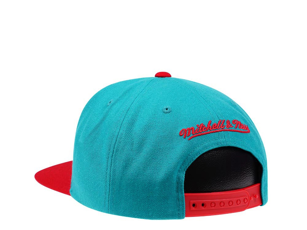 Mitchell & Ness Vancouver Grizzlies Hardwood Classics 2 Tone Snapback Hat
