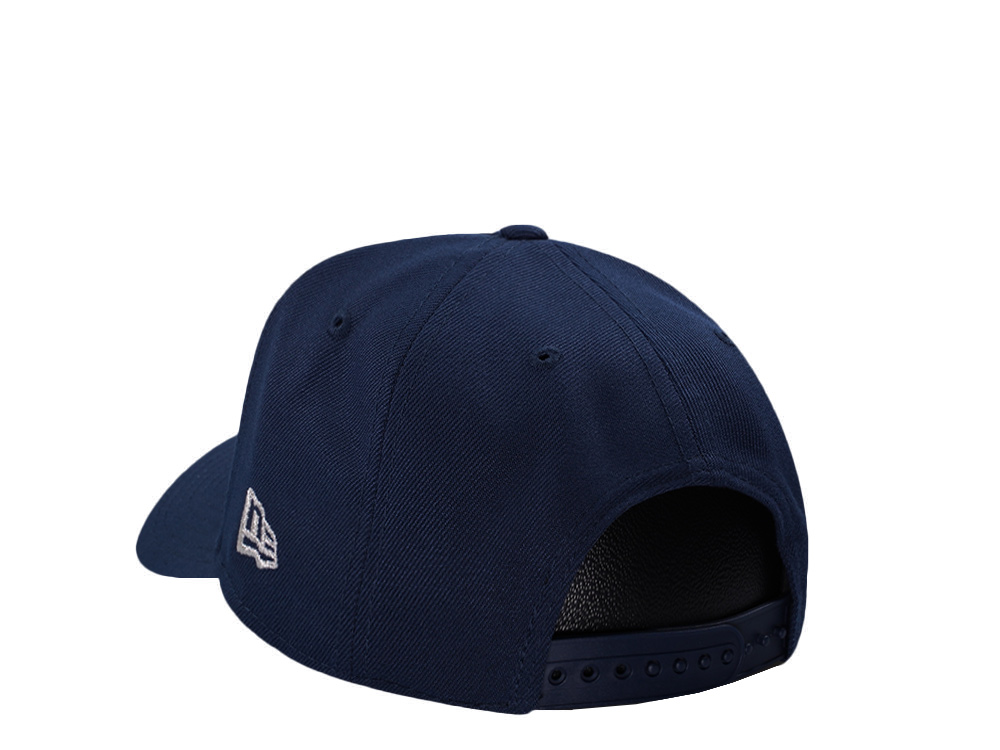 New Era Seattle Mariners 50th Anniversary Ocean Blue Prime Edition 9Forty A Frame Snapback Cap
