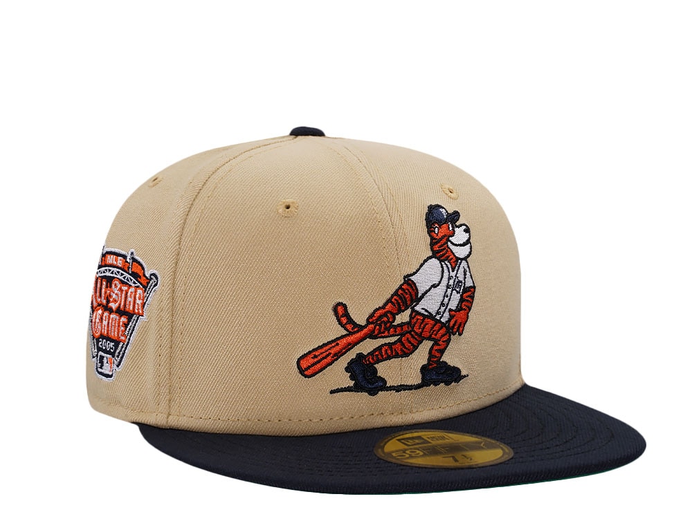 New Era Detroit Tigers All Star Game 2005 Vegas Throwback Edition 59Fifty Fitted Hat