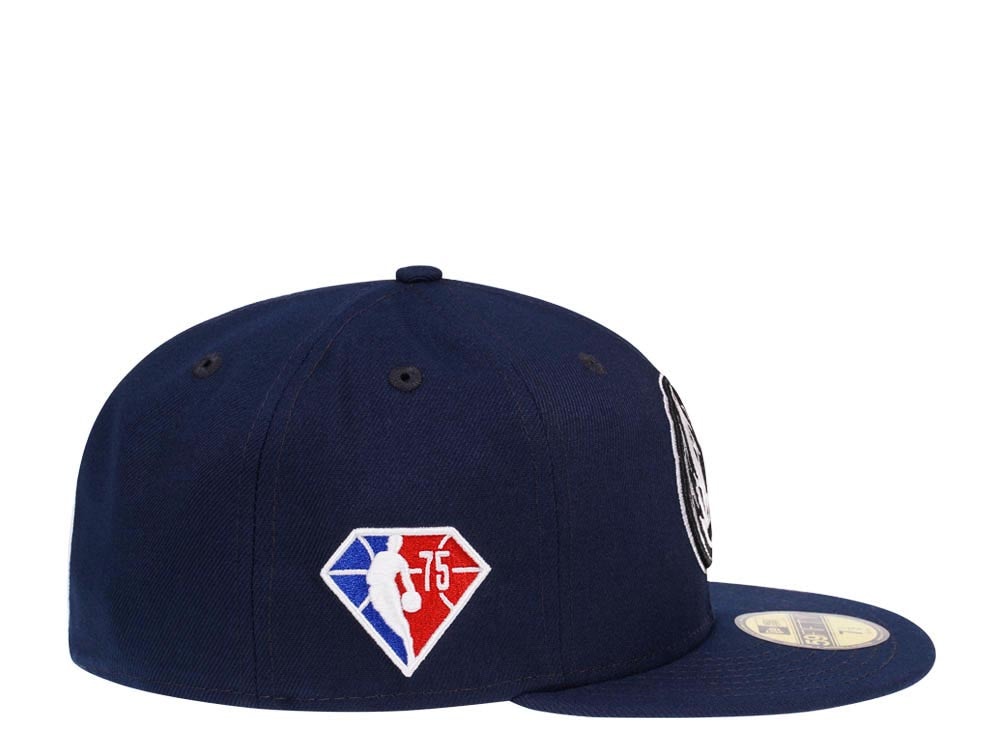 New Era Dallas Mavericks NBA 75th Anniversary Edition 59Fifty Fitted Hat