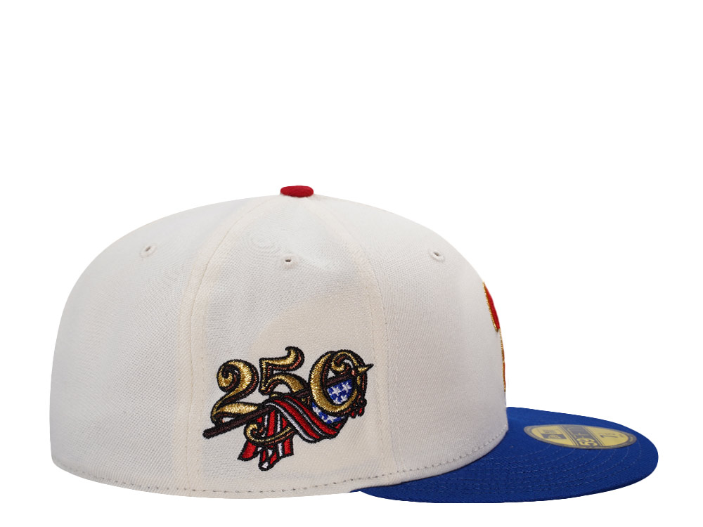 New Era Philadelphia Phillies 250th Anniversary Chrome Two Tone Edition 59Fifty Fitted Cap